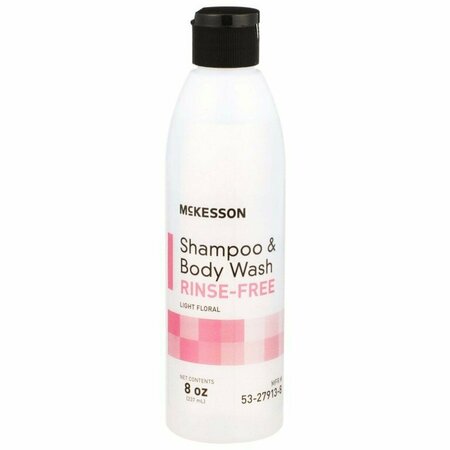 MCKESSON Rinse-Free Shampoo and Body Wash, 8 oz Bottle, 48PK 53-27913-8